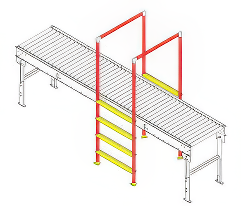 Type 1 Ladder Crossover - Conveying Height